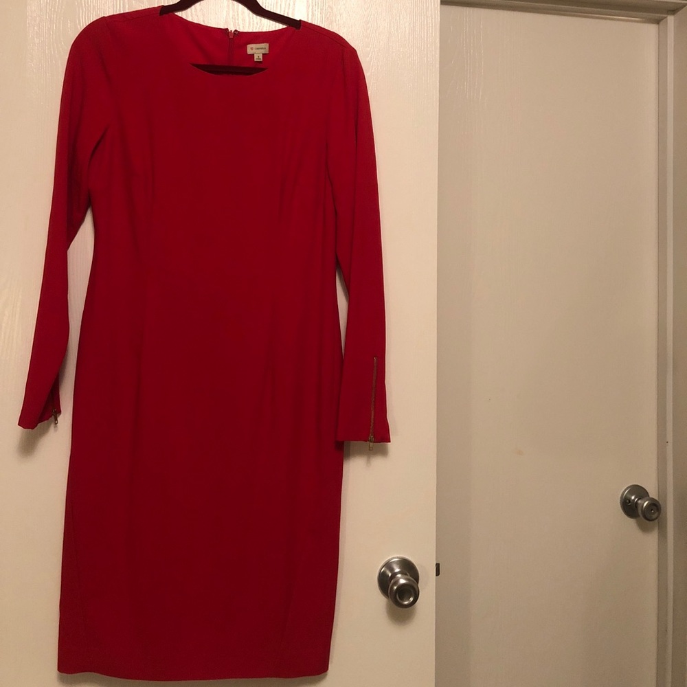 Cremieux red dress!